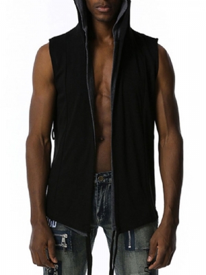 Moletom Masculino Cardigan Liso Hip Hop Liso