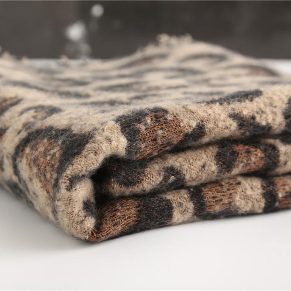 Lenços De Leopardo Com Estampa De Caxemira De Imitação