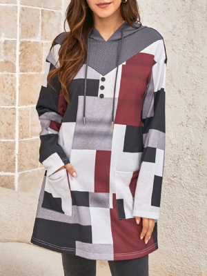 Vestido De Inverno Manga Longa Acima Do Joelho Com Capuz Moda Cintura Alta