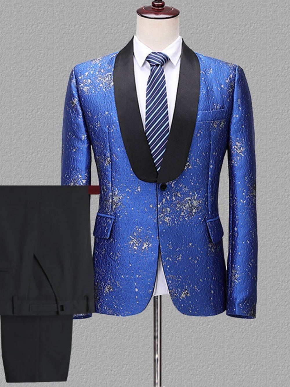 Fato Formal Masculino Blazer De Um Botão