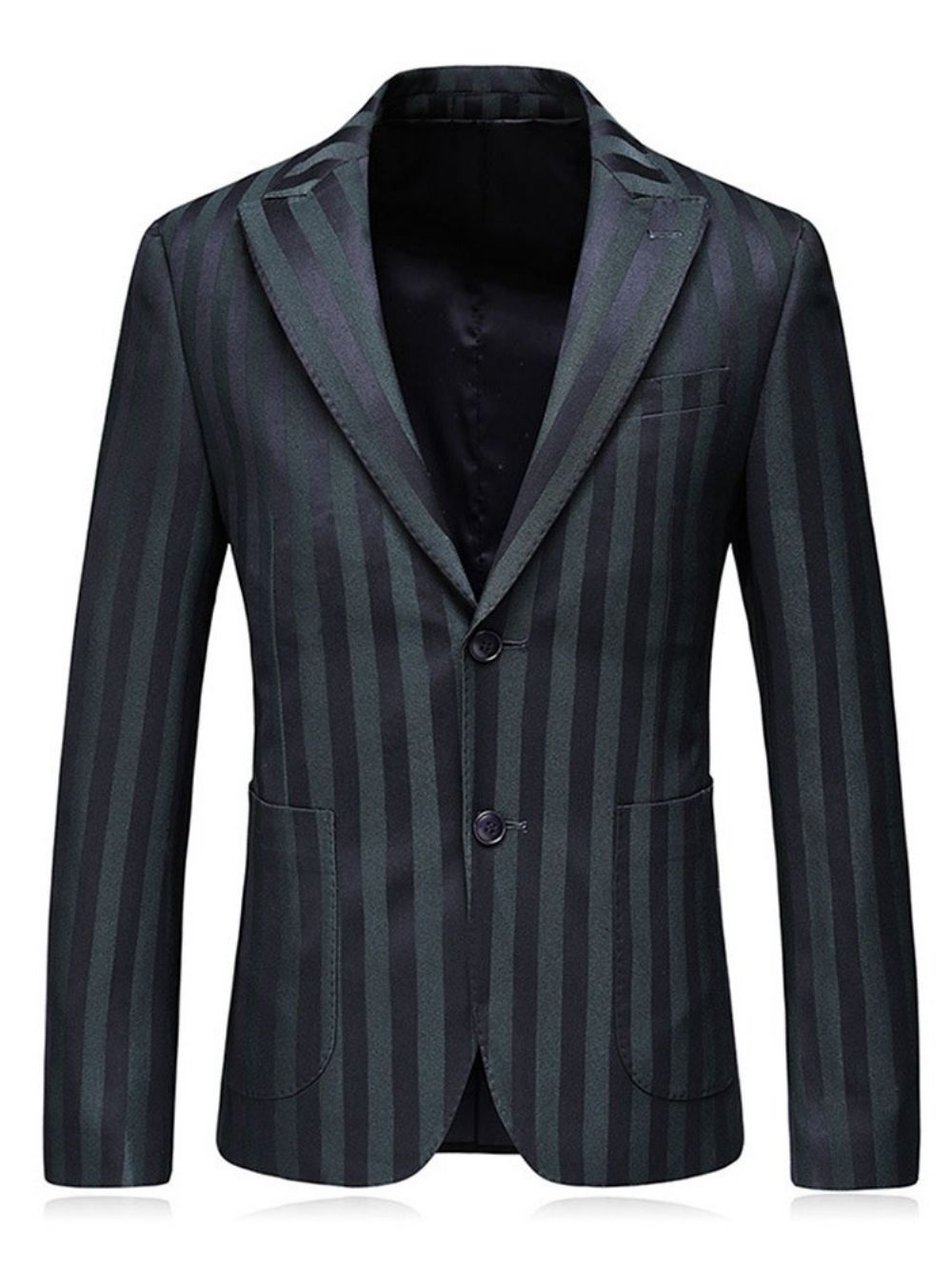 Fato De Terno Masculino Moda Blazer Com Abotoamento Simples