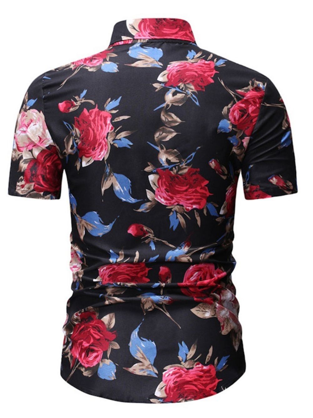 Roupa Masculina Floral De Botão De Calça