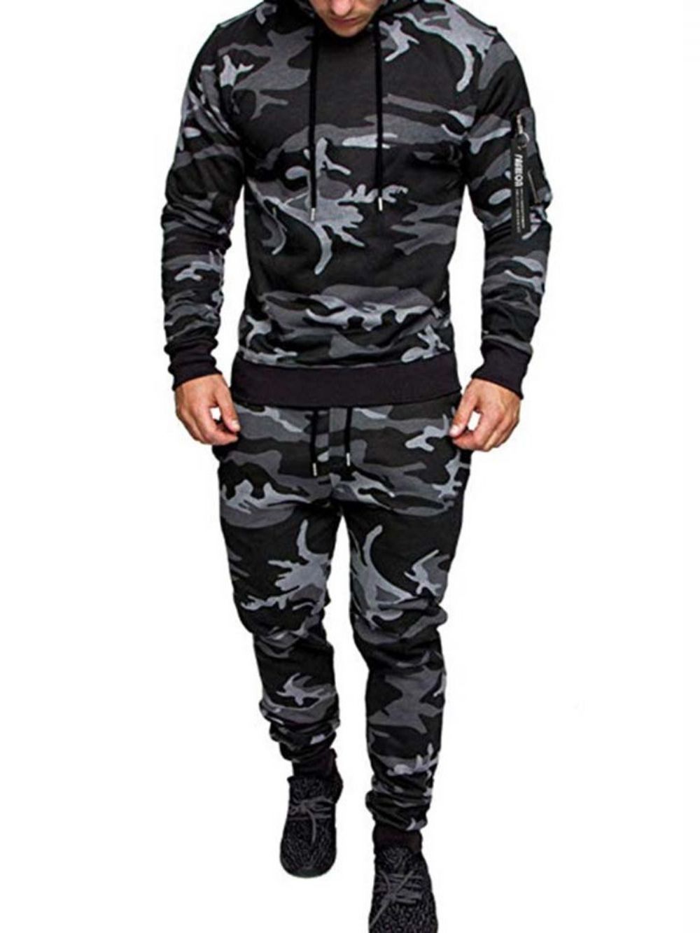 Roupa De Moletom Masculina Casual