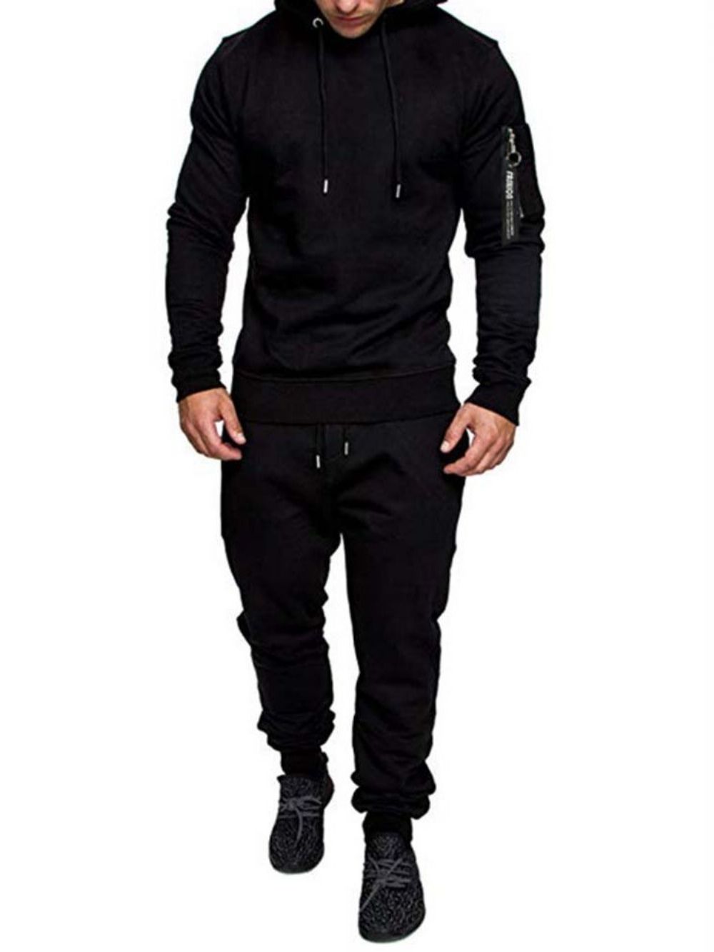 Roupa De Moletom Masculina Casual