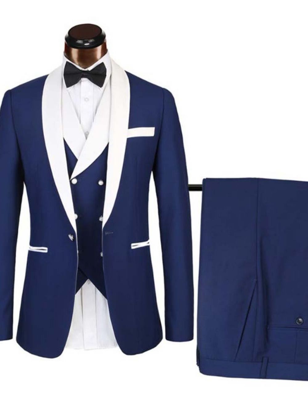 Terno Masculino Color Block Blazer De Um Botão