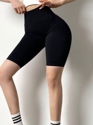 Calça Feminina Na Altura Do Joelho De Secagem Rápida Legging Tiktok Cintura Alta