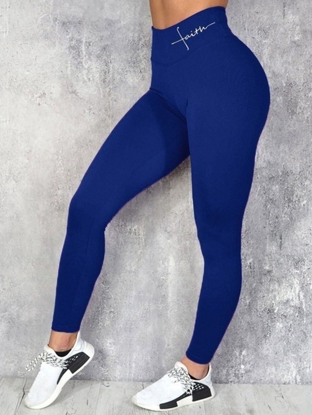 Calça Legging Tiktok De Corrida Respirável Com Letra Feminina Legging Tiktok De Cintura Alta