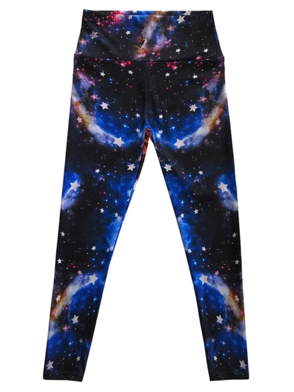 Calças De Ioga Femininas Com Estampa De Blocos Coloridos Céu Estrelado Academia Esportes Ioga Leggings Cintura Alta Tiktok Leggings