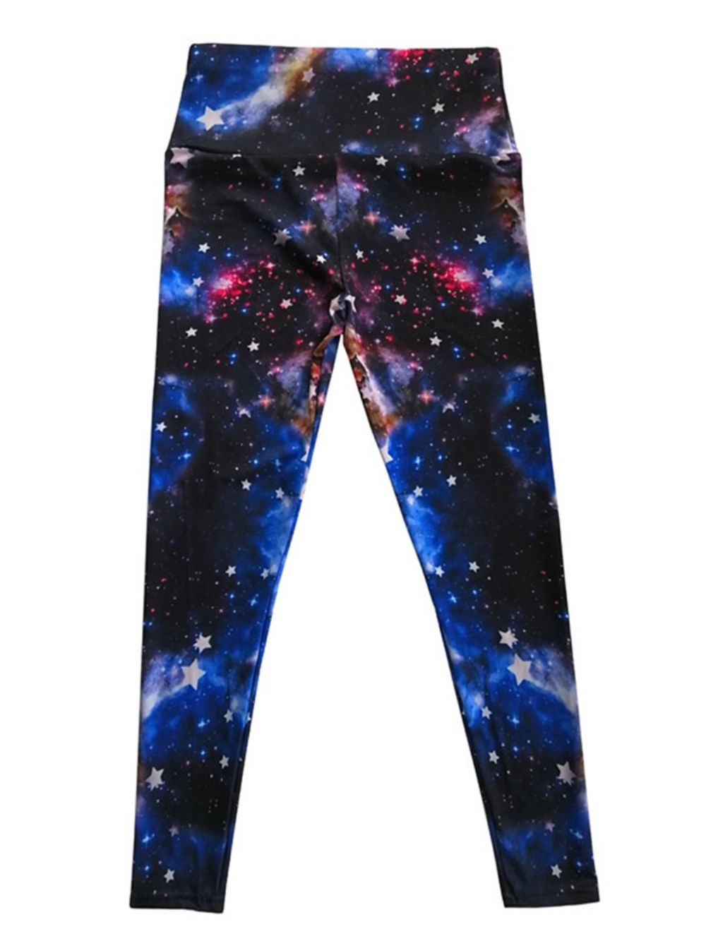 Calças De Ioga Femininas Com Estampa De Blocos Coloridos Céu Estrelado Academia Esportes Ioga Leggings Cintura Alta Tiktok Leggings