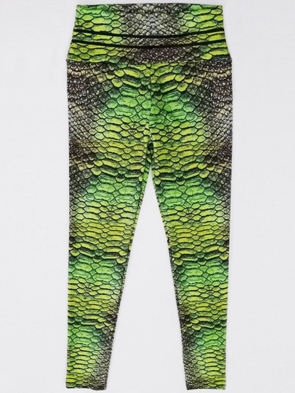 Legging Feminina Estampa Serpentina Para Academia Esportiva Cintura Alta Calças Yoga Legging Tiktok Cintura Alta