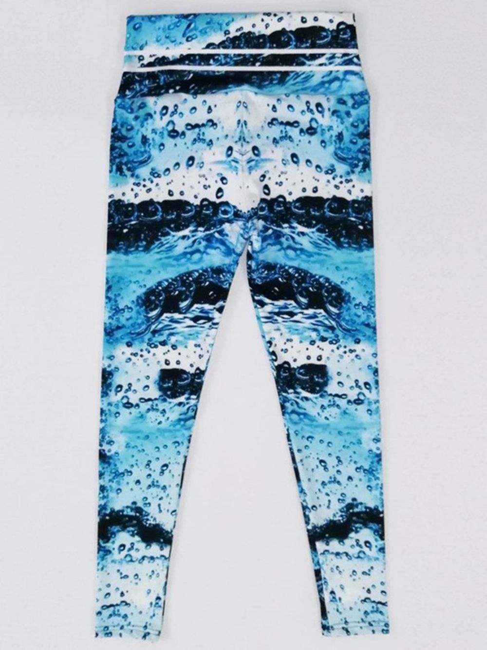 Leggings Femininas Color Block Print Cintura Alta Fitness Esportes Calças Yoga Leggings Cintura Alta Tiktok