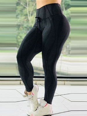 Leggings Femininas Respiráveis Com Estampa De Cintura Alta Calças De Ioga De Cintura Alta Tiktok Leggings