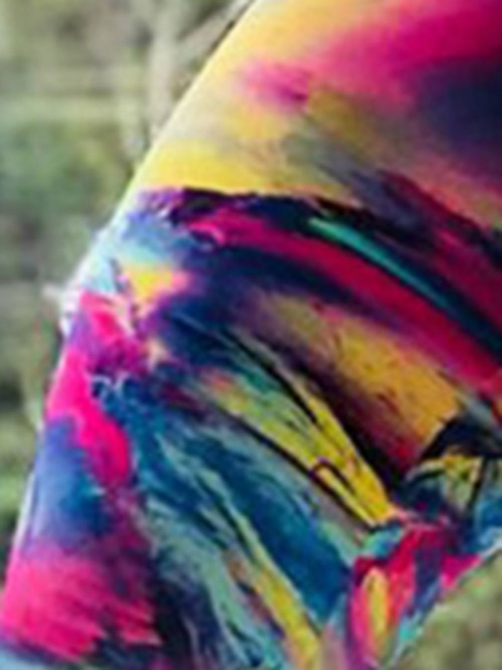 Leggings De Ioga Respirável Com Estampa De Bloco Colorido Para Academia E Ioga Calças De Ioga De Cintura Alta Tiktok Leggings