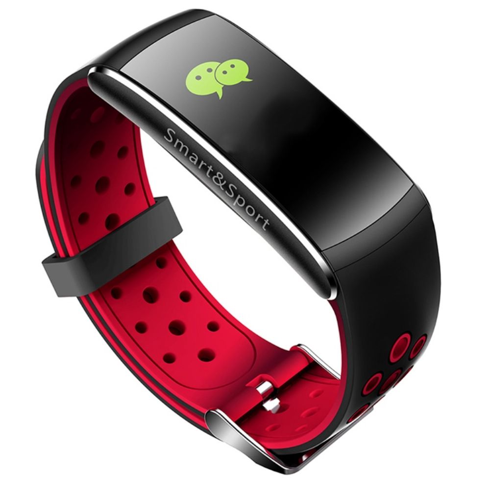 Pulseira Q8 Bluetooth Frequência Cardíaca Pressão Arterial Pulseira Impermeável Relógio Inteligente