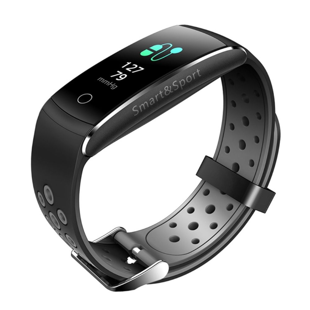 Pulseira Q8 Bluetooth Frequência Cardíaca Pressão Arterial Pulseira Impermeável Relógio Inteligente