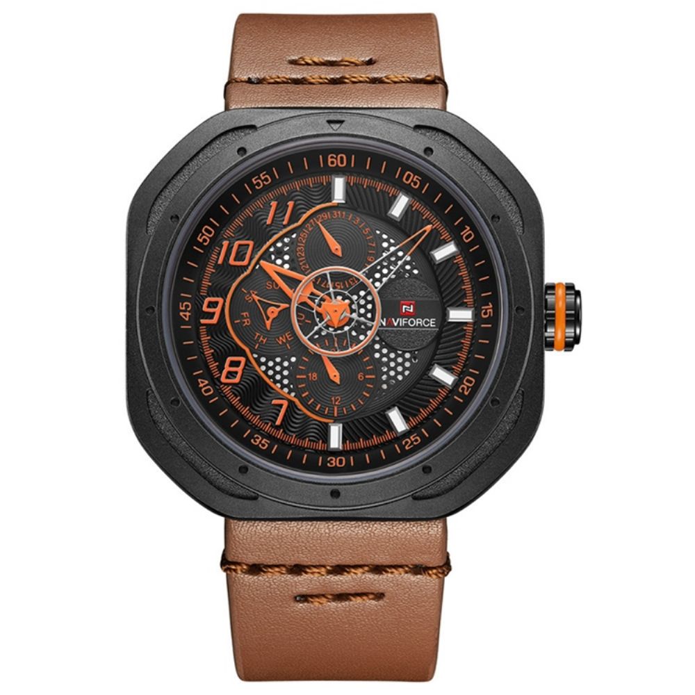 Relógio Masculino Sport Square Outdoor Alloy