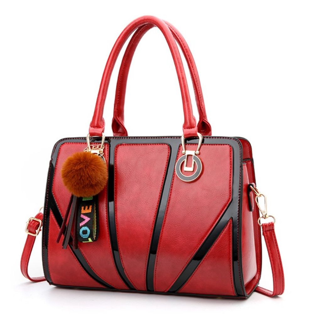 Bolsa Patchwork Pu Color Block