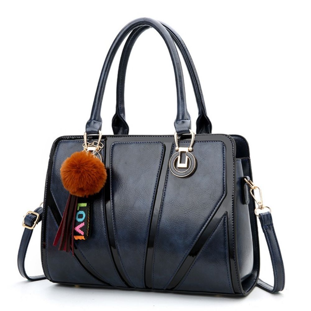 Bolsa Patchwork Pu Color Block