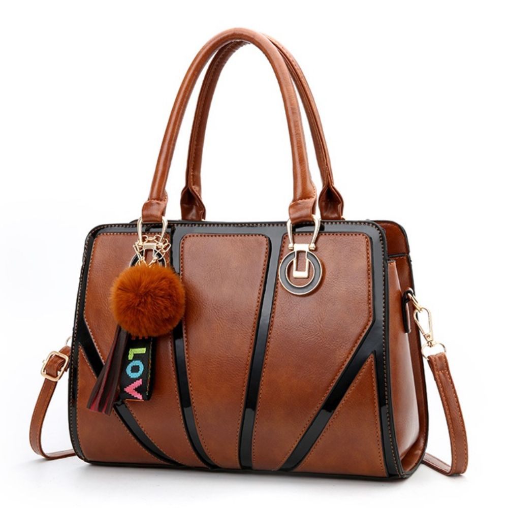 Bolsa Patchwork Pu Color Block