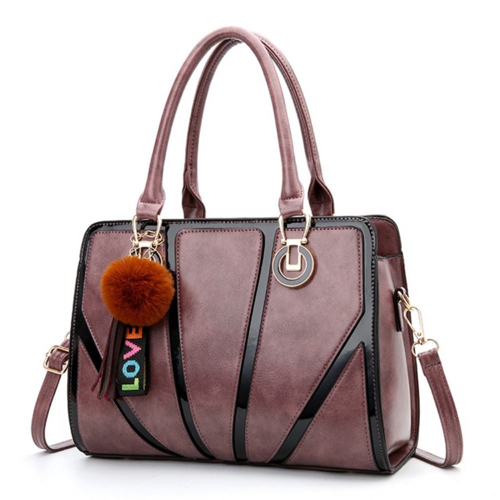 Bolsa Patchwork Pu Color Block