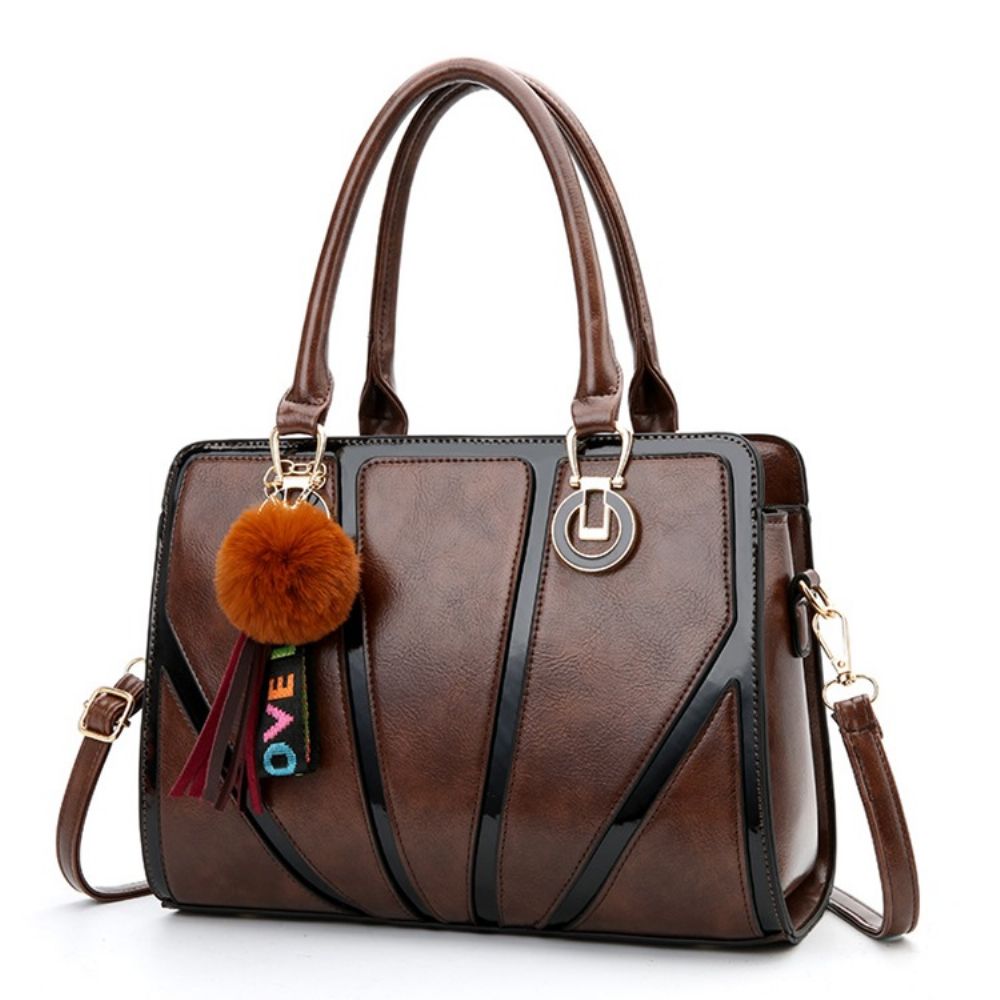 Bolsa Patchwork Pu Color Block