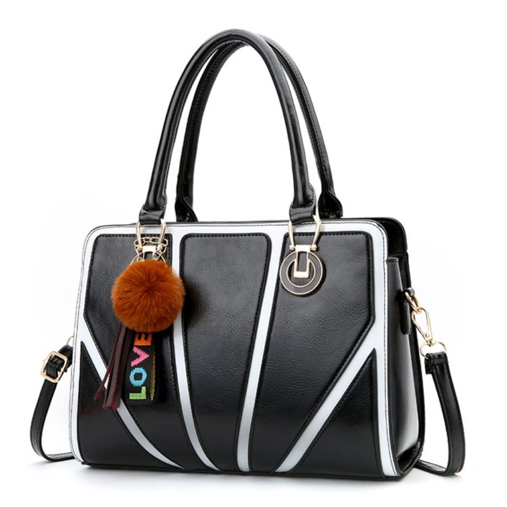 Bolsa Patchwork Pu Color Block