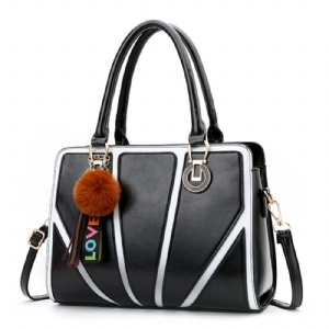 Bolsa Patchwork Pu Color Block