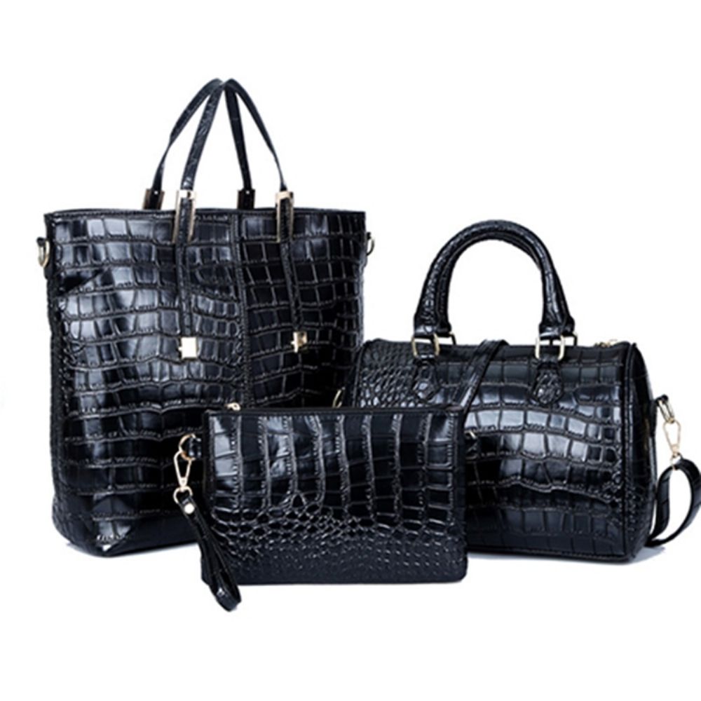 Bolsas De Celebridades Croco (3 Bolsas)