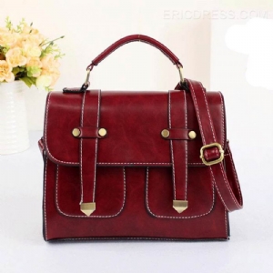 Bolsa De Ombro Feminina Retrô Formal