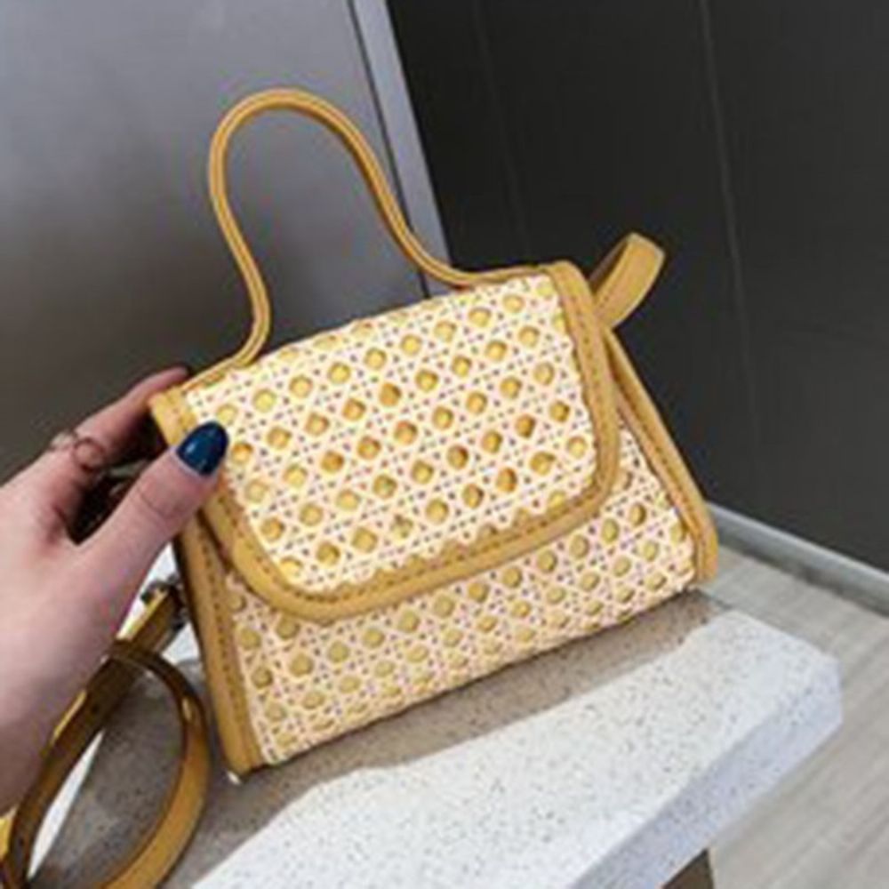 Bolsas A Tiracolo Quadradas De Malha Simples