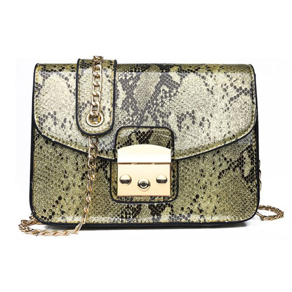 Bolsas Crossbody Retangulares Com Linha Serpentina