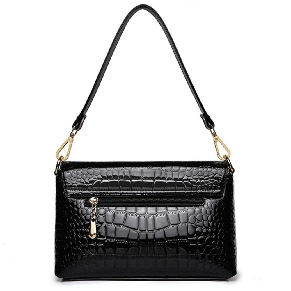 Bolsas Femininas De Crocodilo De Pu Fashion De Crocodilo