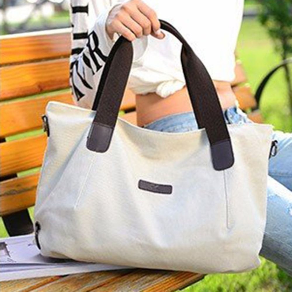 Bolsas De Ombro Retangulares Simples Com Fio Oxford