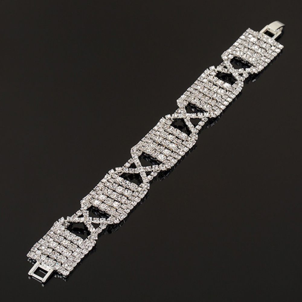 Pulseiras Femininas De Aniversário Romântico Diamante