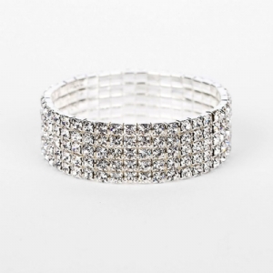 Pulseiras Femininas De Casamento Romântico Simples Diamante