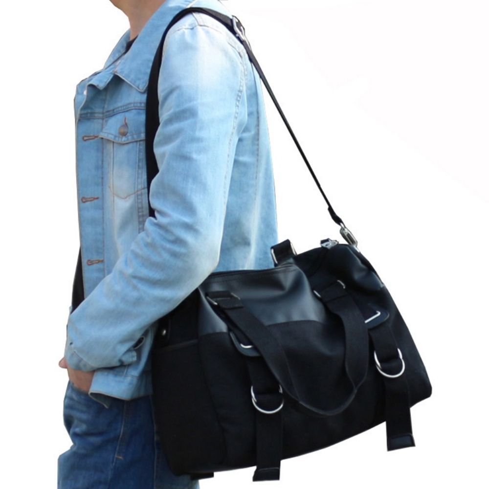 Bolsas Masculinas De Lona Moda Simples