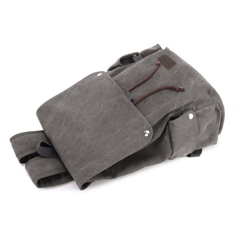 Mochila De Lona Masculina Casual Estilo Coreano