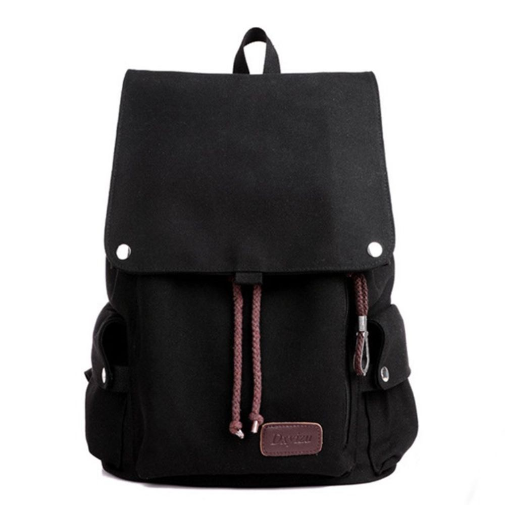 Mochila De Lona Masculina Casual Estilo Coreano