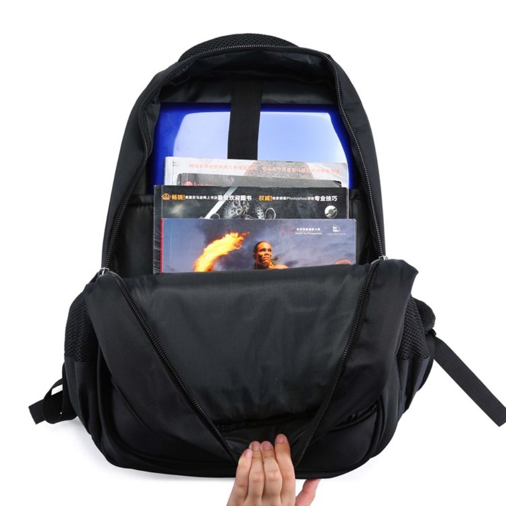 Mochilas De Escritório Simples De Poliéster Para Laptop