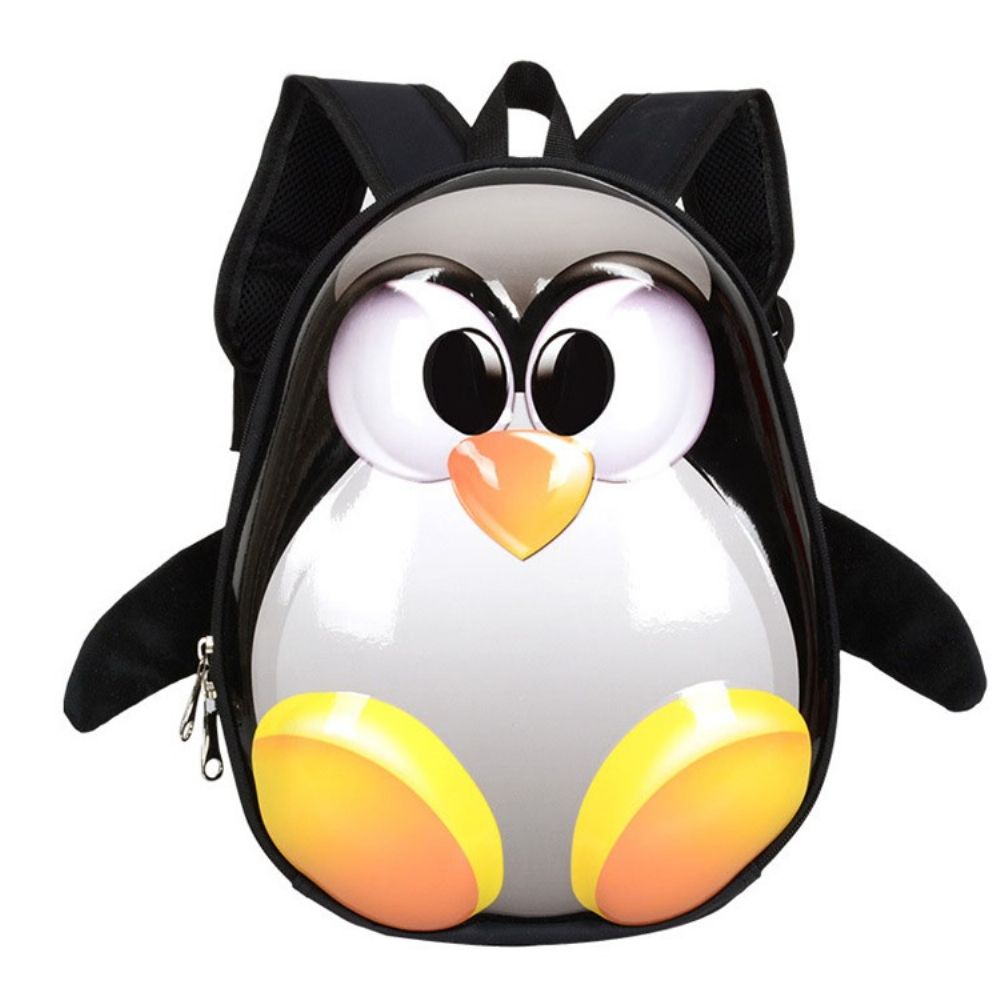 Mochila 3D À Prova D'Água Para Pinguins