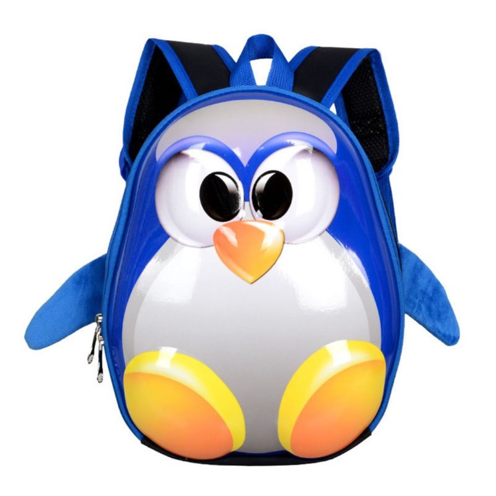 Mochila 3D À Prova D'Água Para Pinguins