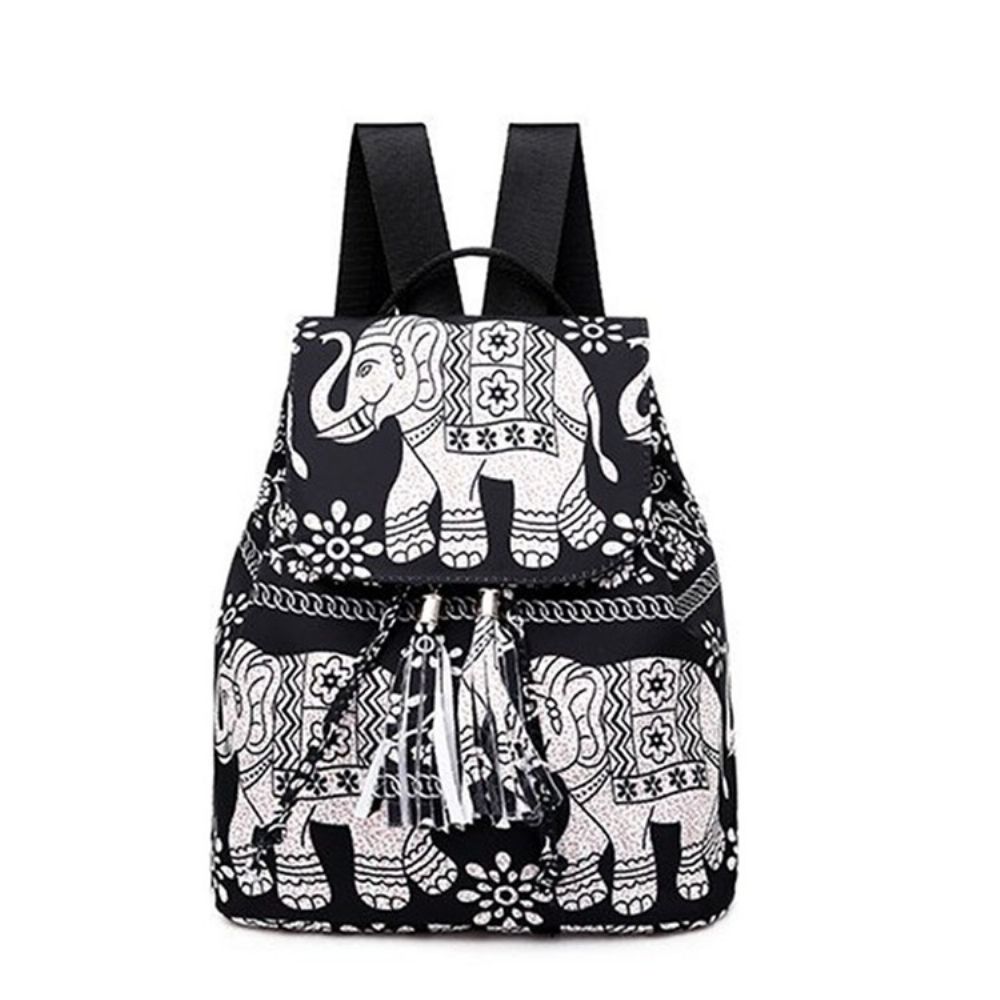 Mochila De Moda Com Borla De Desenho Animado