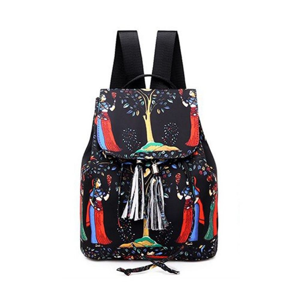 Mochila De Moda Com Borla De Desenho Animado