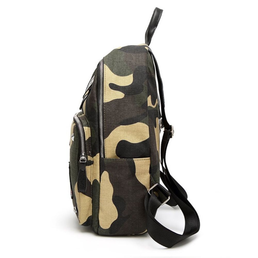 Mochila Oxford Com Design De Camuflagem De Moda