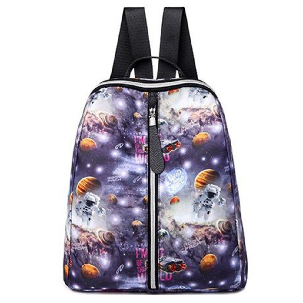 Mochila Oxford Com Estampa De Peixe