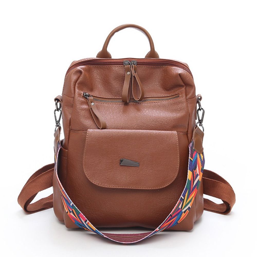 Mochilas De Pu Simples Com Rosca