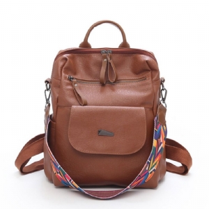 Mochilas De Pu Simples Com Rosca