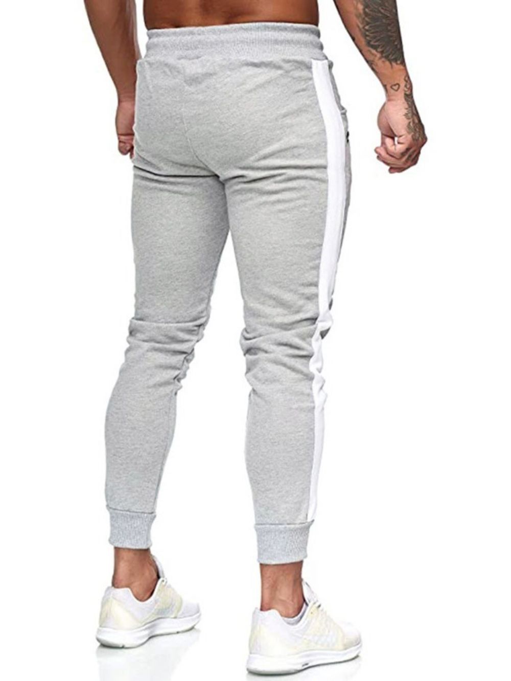 Calça Lápis Com Cadarço Calça Masculina Casual Com Cadarço