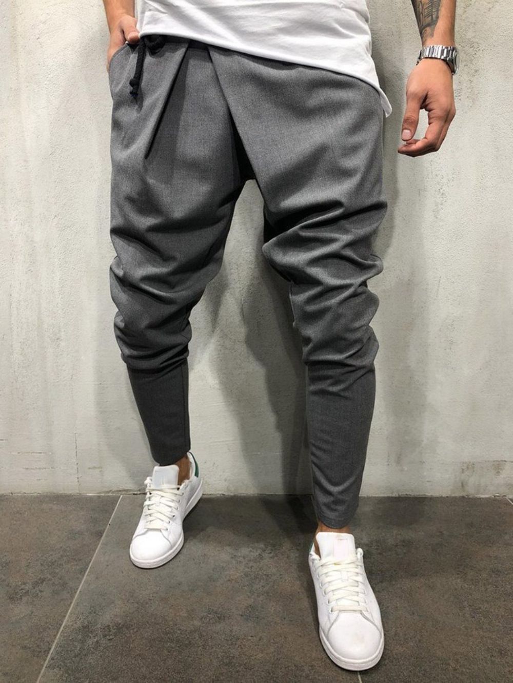 Calça Lápis Simples Cintura Média Calça Casual Casual