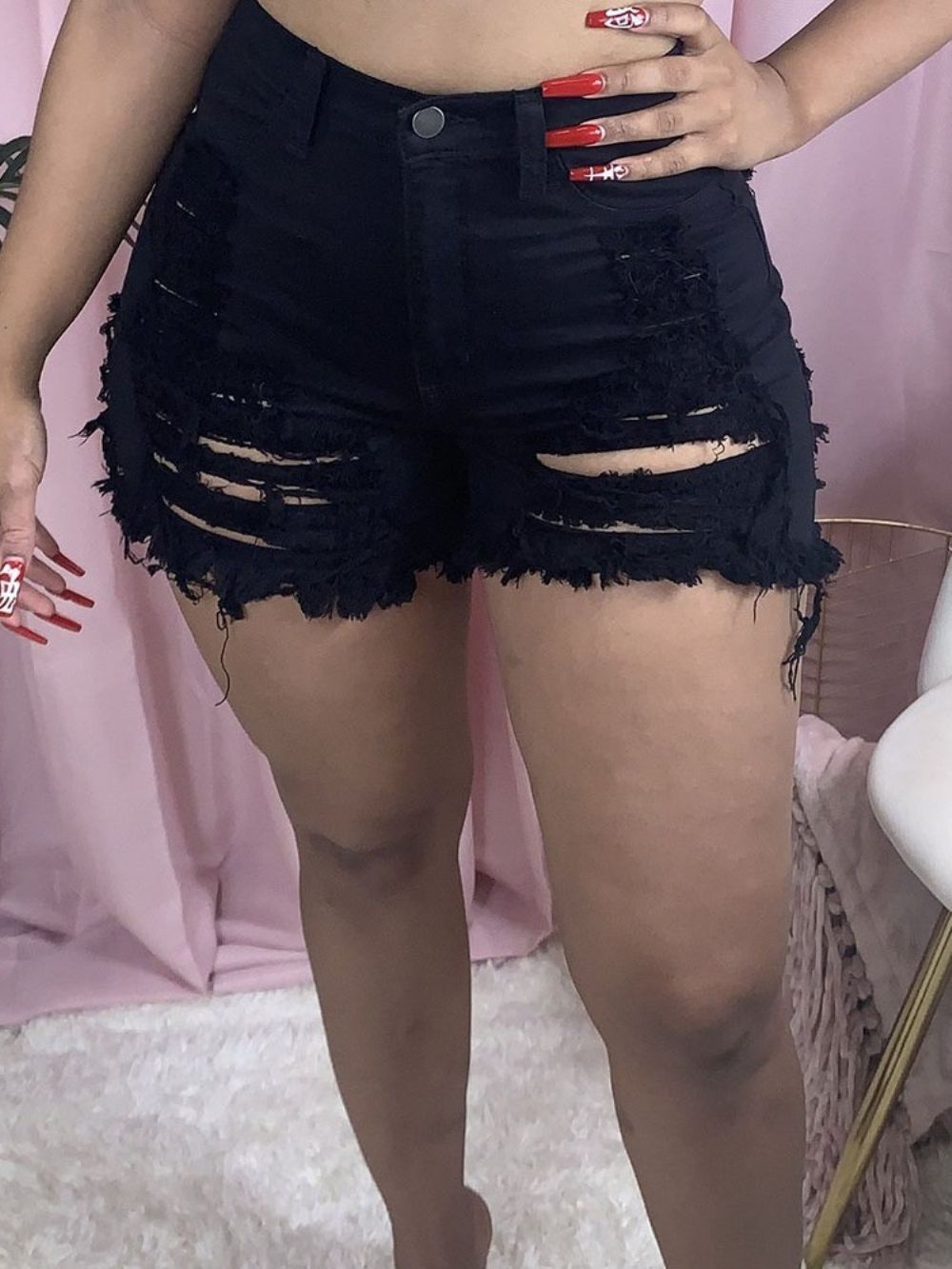 Shorts Finos Femininos Lisos E Retos